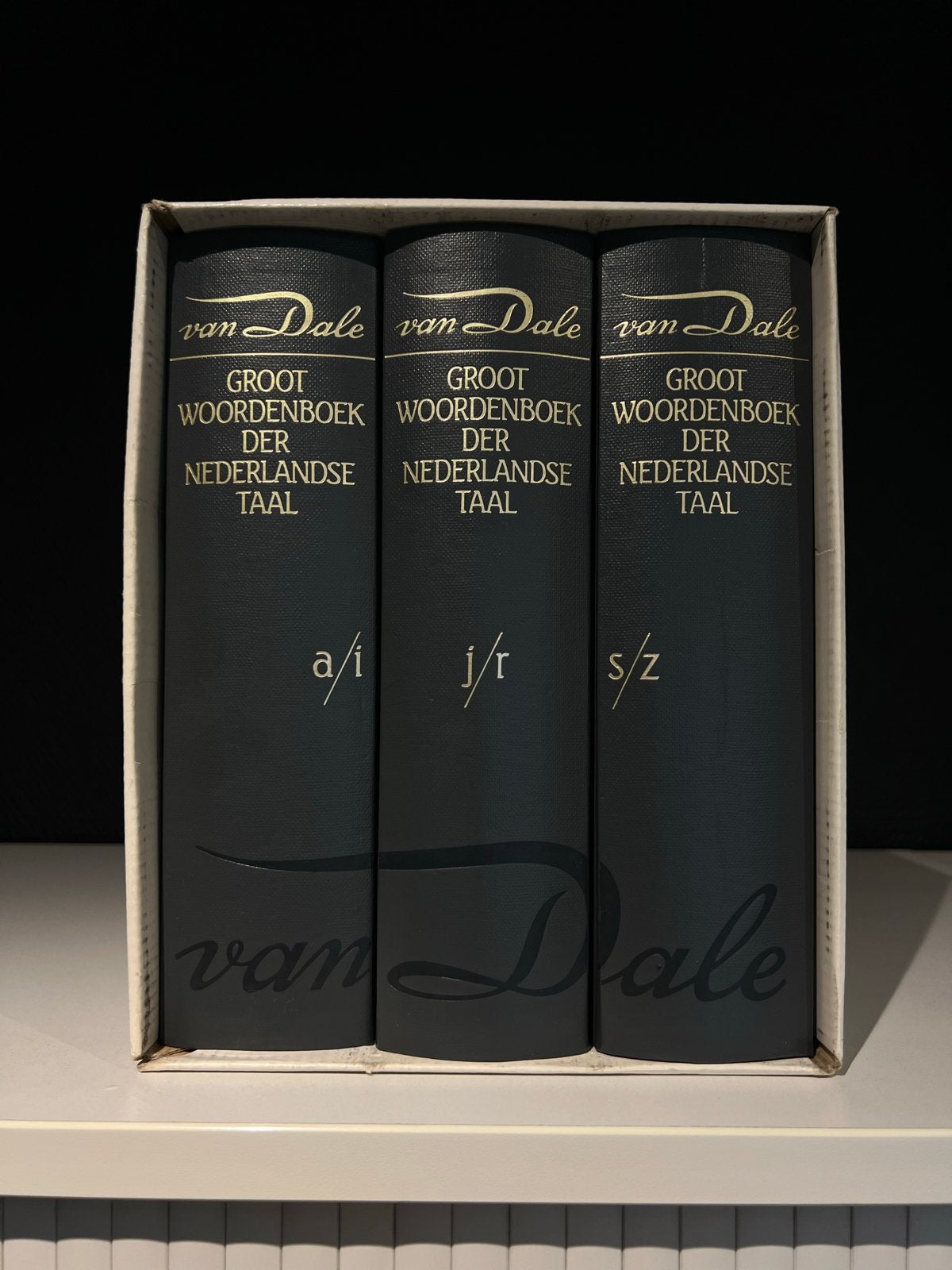Van Dale Groot Woordenboek der Nederlandse Taal (Complete Se, Ophalen, Zo goed als nieuw, Van Dale, Nederlands