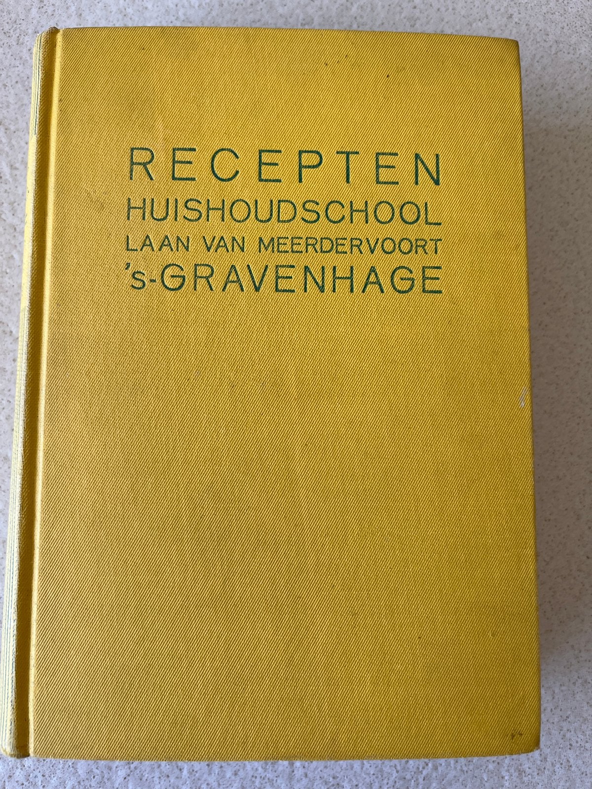 Recepten Huishoudschool Laan van Meerdervoort 's-Gravenhage, Boeken, Kookboeken, Ophalen of Verzenden, Gelezen, Nederland en België