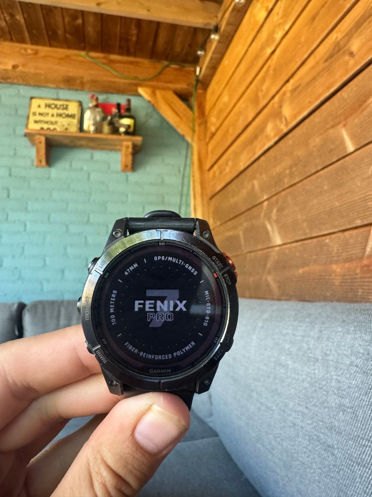 Garmin Fenix 7 Pro Solar 47mm, Zwart, Ophalen of Verzenden, Waterdicht, Android