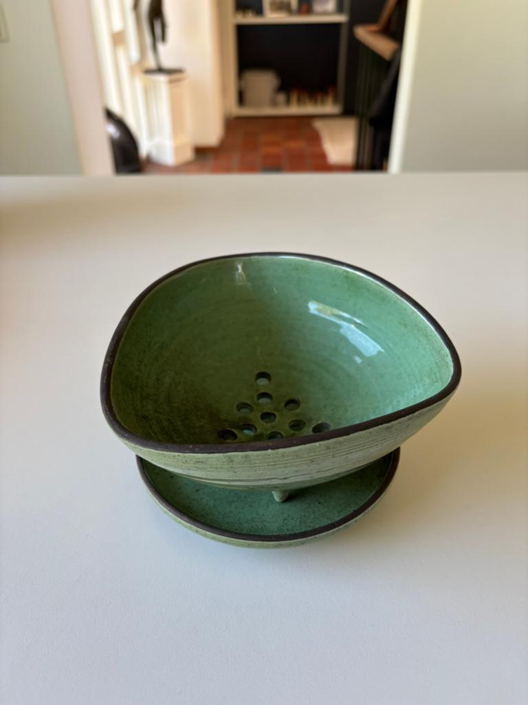 Vintage fruittest Nagtegaal Utrecht nr 339 keramiek, Ophalen of Verzenden