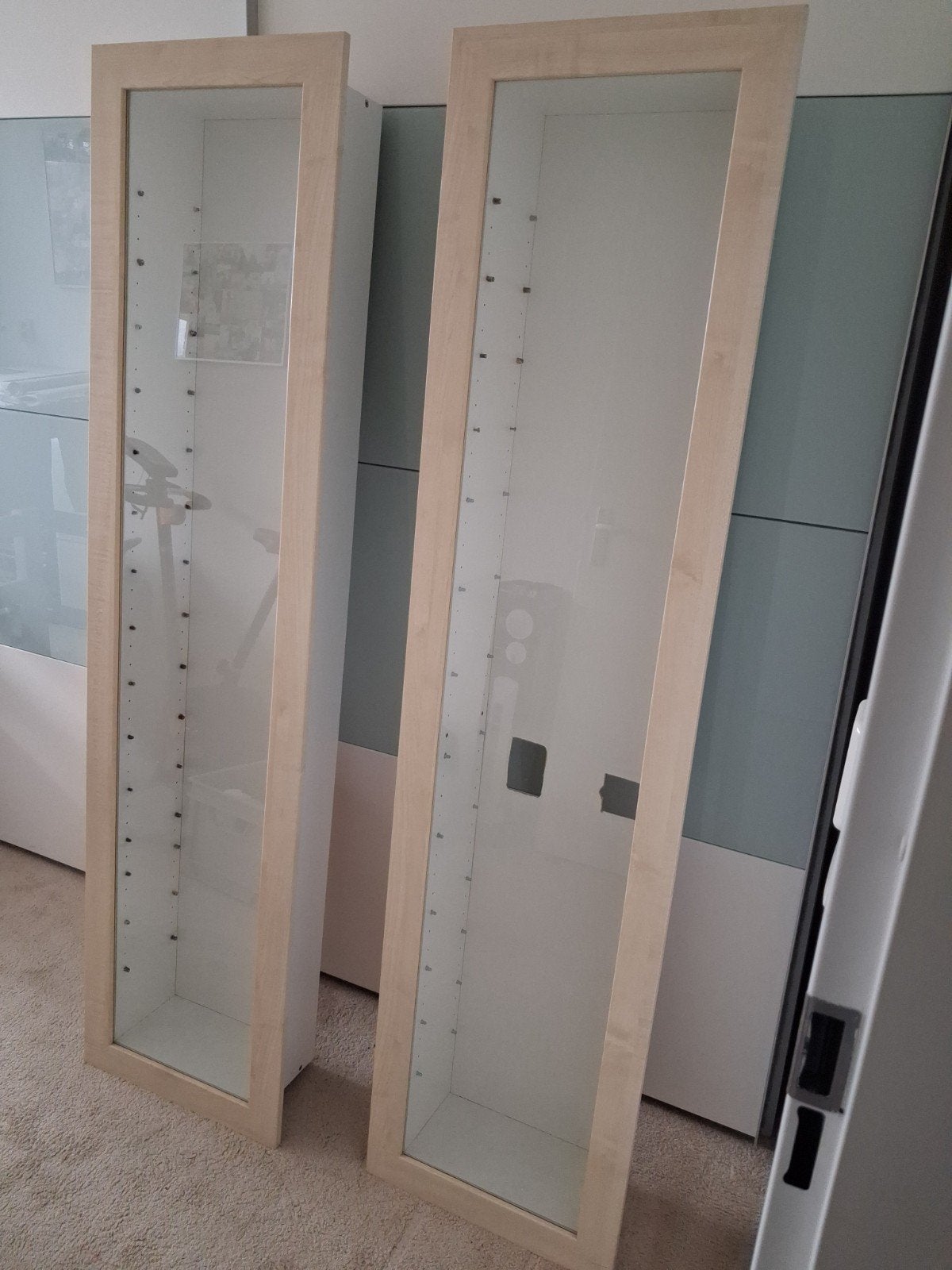 Vitrinekastjes., Ophalen, Minder dan 50 cm, Glas, Minder dan 100 cm