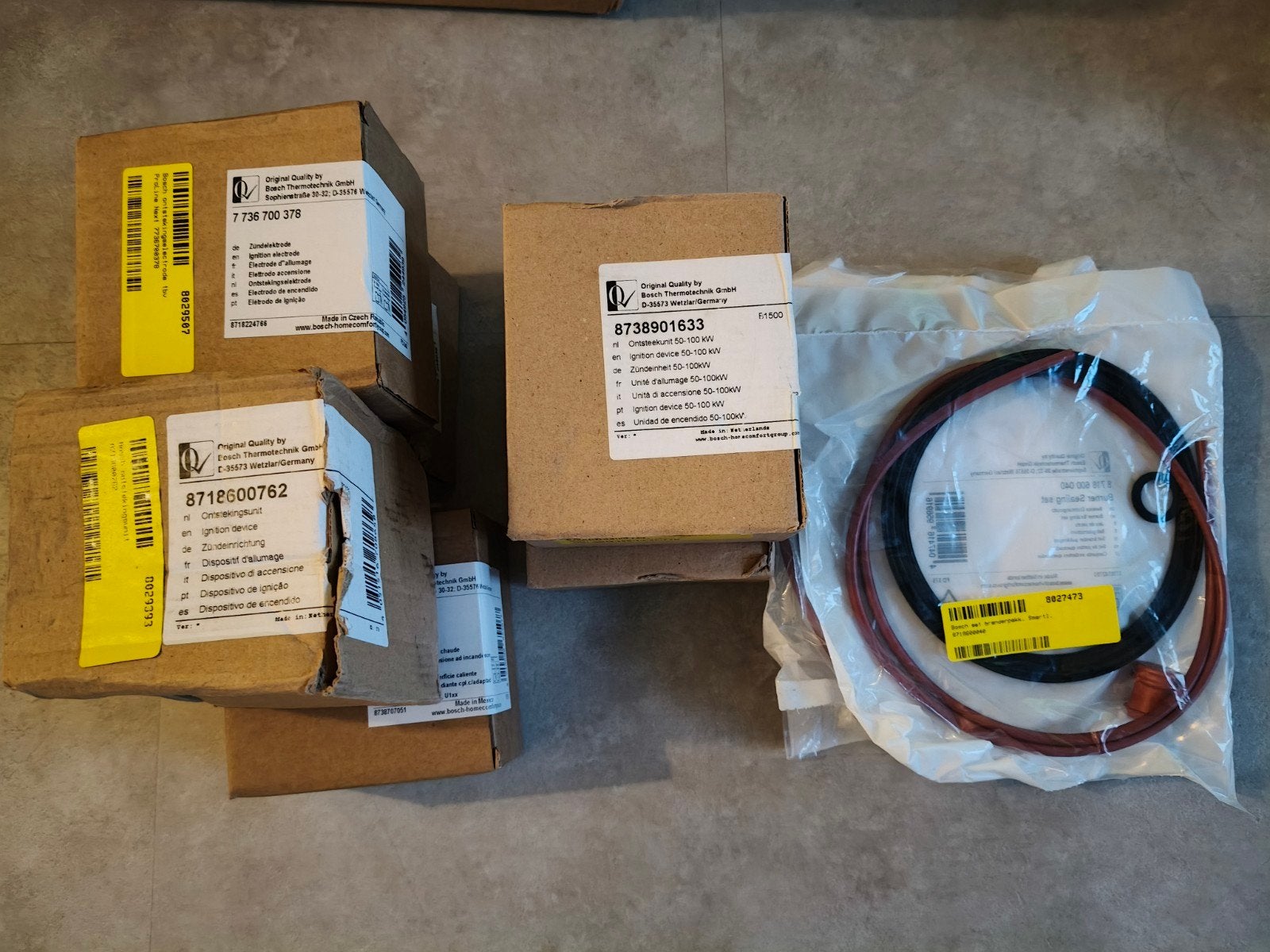 Service en onderhoudsmateriaal Remeha, Bosch en Nefit, Ophalen of Verzenden, Nieuw