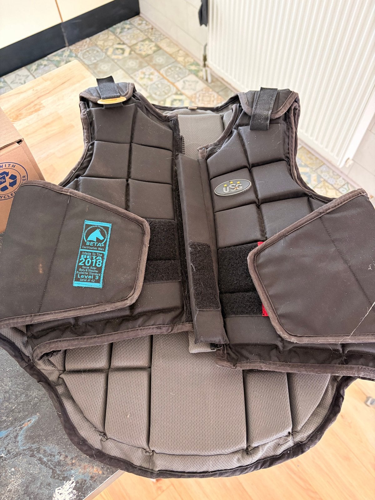 Bodyprotector kind maat xl, Ophalen of Verzenden