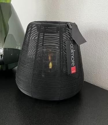 Diga Colmore windlicht XL zwart Nieuw!, Zwart, Nieuw, Ophalen of Verzenden, Metaal