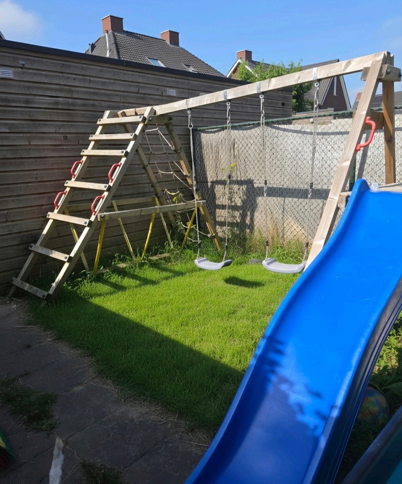 speeltoestel, Kinderen en Baby's, Speelgoed | Buiten | Speeltoestellen, Ophalen, Gebruikt, Klimnet