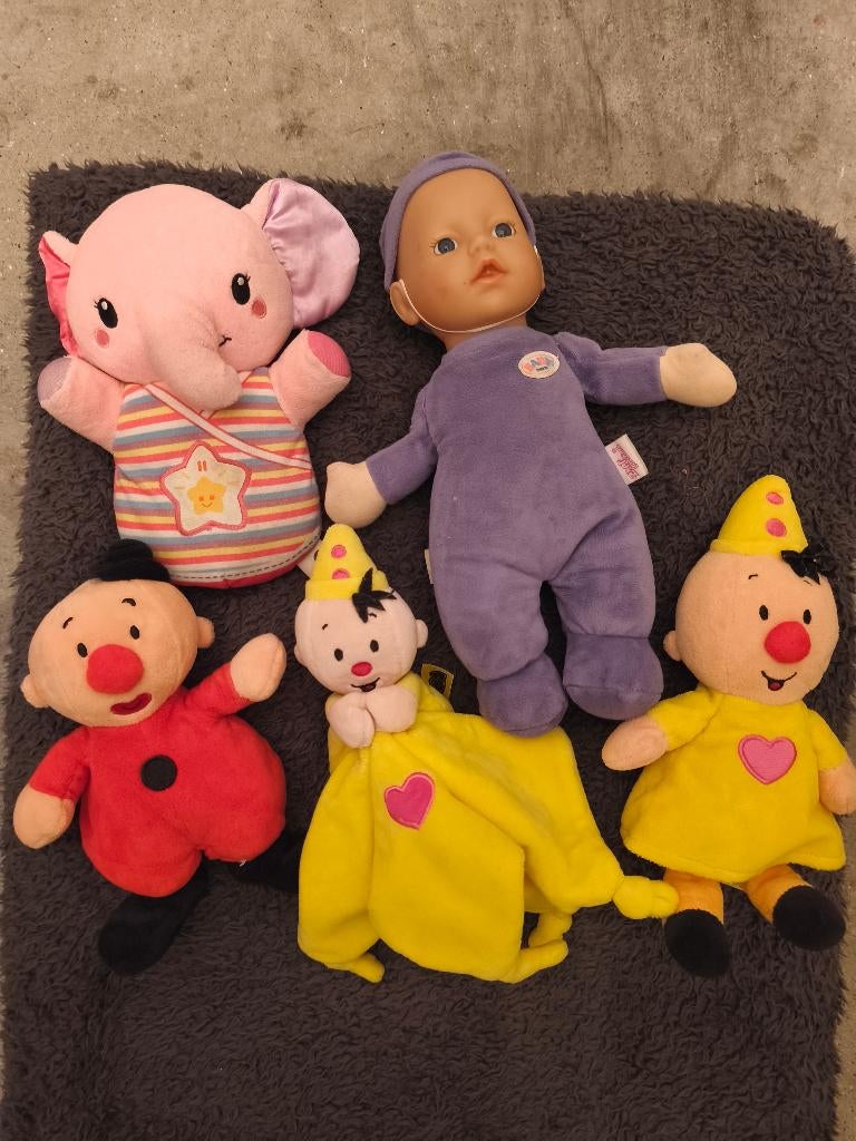 Knuffels en pop, Kinderen en Baby's, Speelgoed | Knuffels en Pluche, Ophalen, Gebruikt, Overige typen