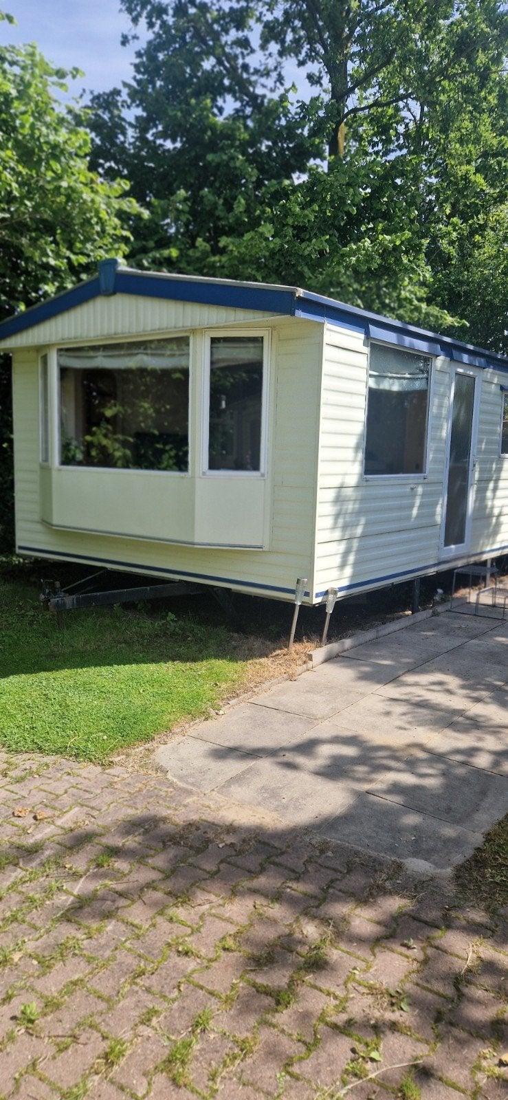Comfortabele stacaravan met 2 slaapkamers, Caravans en Kamperen, Stacaravans