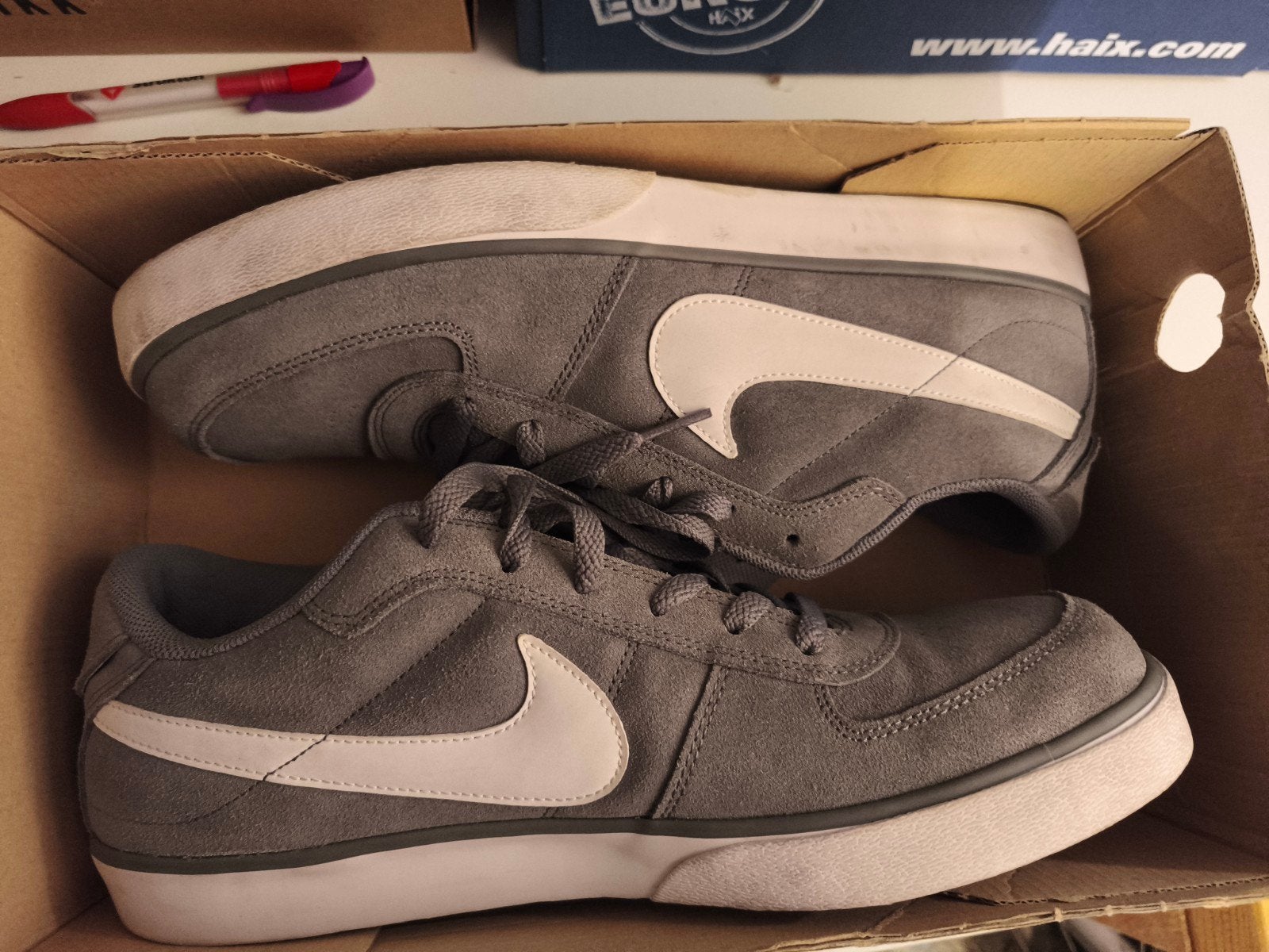 Nike SB + Skateschoenen - Grijs 47,5, Nike SB, Overige kleuren, Ophalen of Verzenden, Sneakers of Gympen