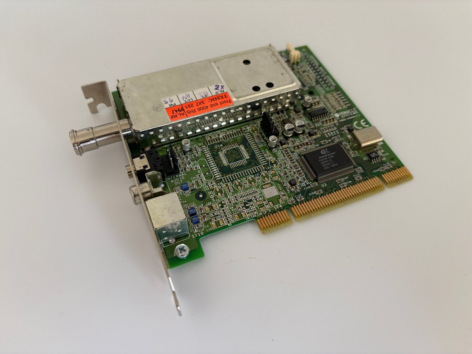 Pinnacle Systems TV-kaart PCI - Made in Germany, Ophalen of Verzenden, Zo goed als nieuw