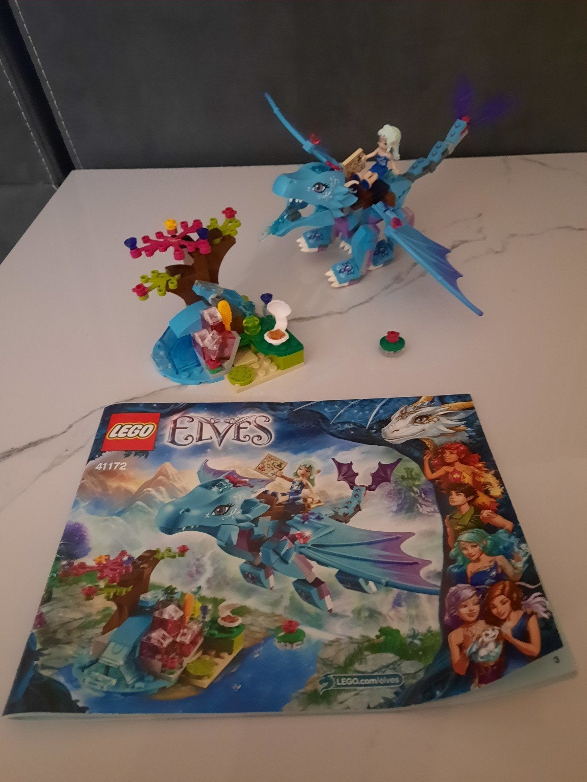 LEGO Elves 41172 Draakwateravontuur van Naida, Ophalen of Verzenden, Gebruikt