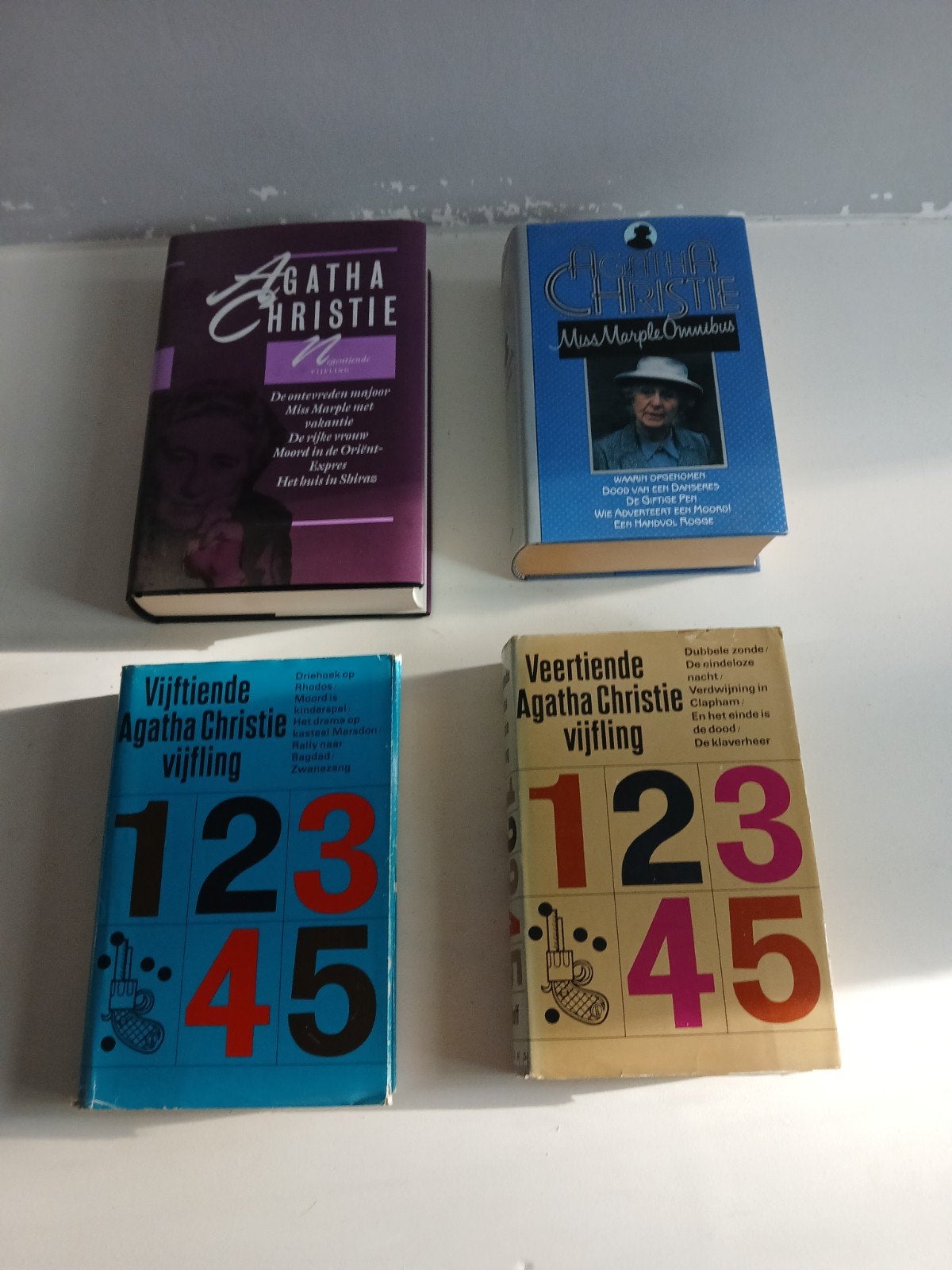 Agatha Christie Boeken Collectie - 4 Stuks, Boeken, Ophalen of Verzenden, Gelezen, Agatha Christie