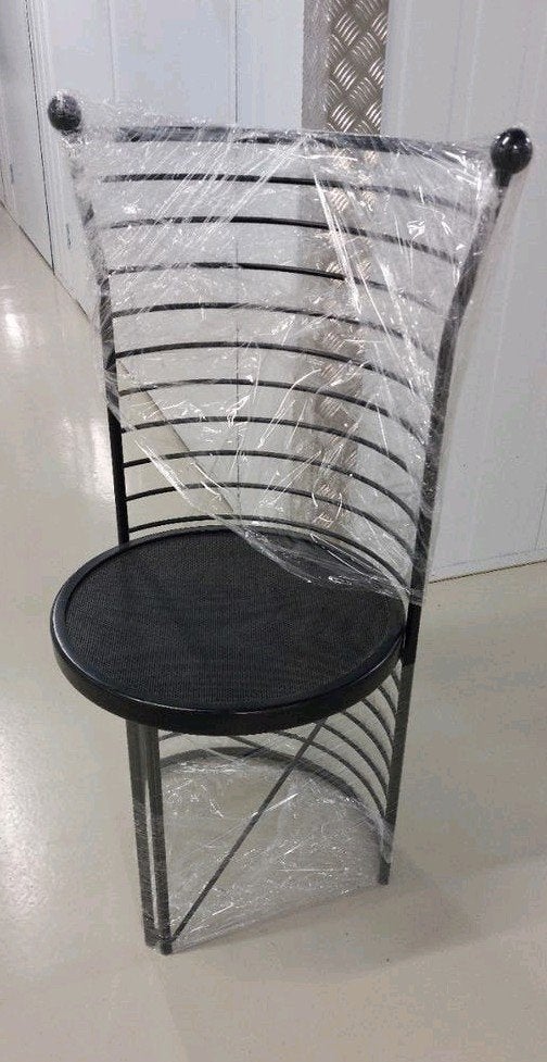 Vintage Postmodern design Memphis  Stoel in Zeer Mooie Staat, Ophalen of Verzenden