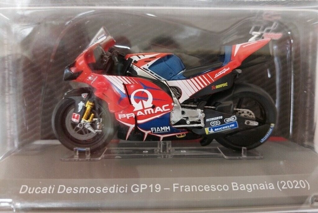 Francesco Bagnaia Pramac Ducati Desmosedici 2020 1:18, Serviceclientele@altaya.be, Nieuw, Ophalen of Verzenden, Motor