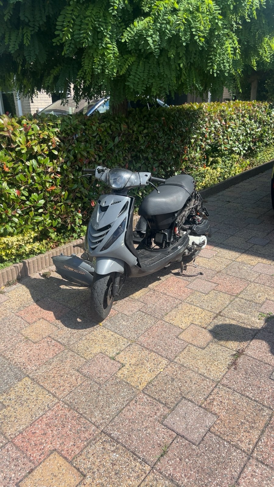 Zip 80cc blok plug play, Fietsen en Brommers, Brommeronderdelen | Scooters, Ophalen of Verzenden, Zo goed als nieuw, Piaggio