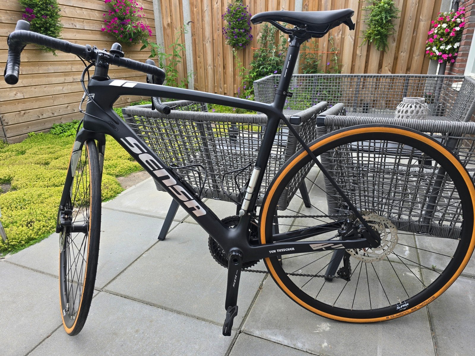 Sensa Giulia G3 Disc 105 Carbon racefiets  53cm, Fietsen en Brommers, Fietsen | Racefietsen, 28 inch, Carbon, Zo goed als nieuw