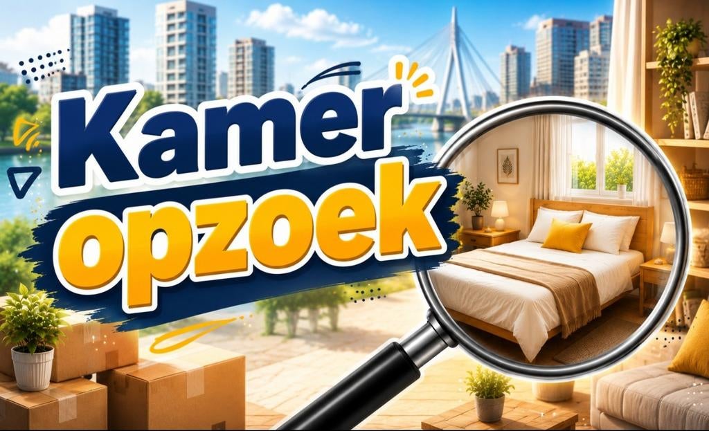 Ik ben opzoek een kamer in Rotterdam, Huizen en Kamers, Kamers te huur, Rotterdam