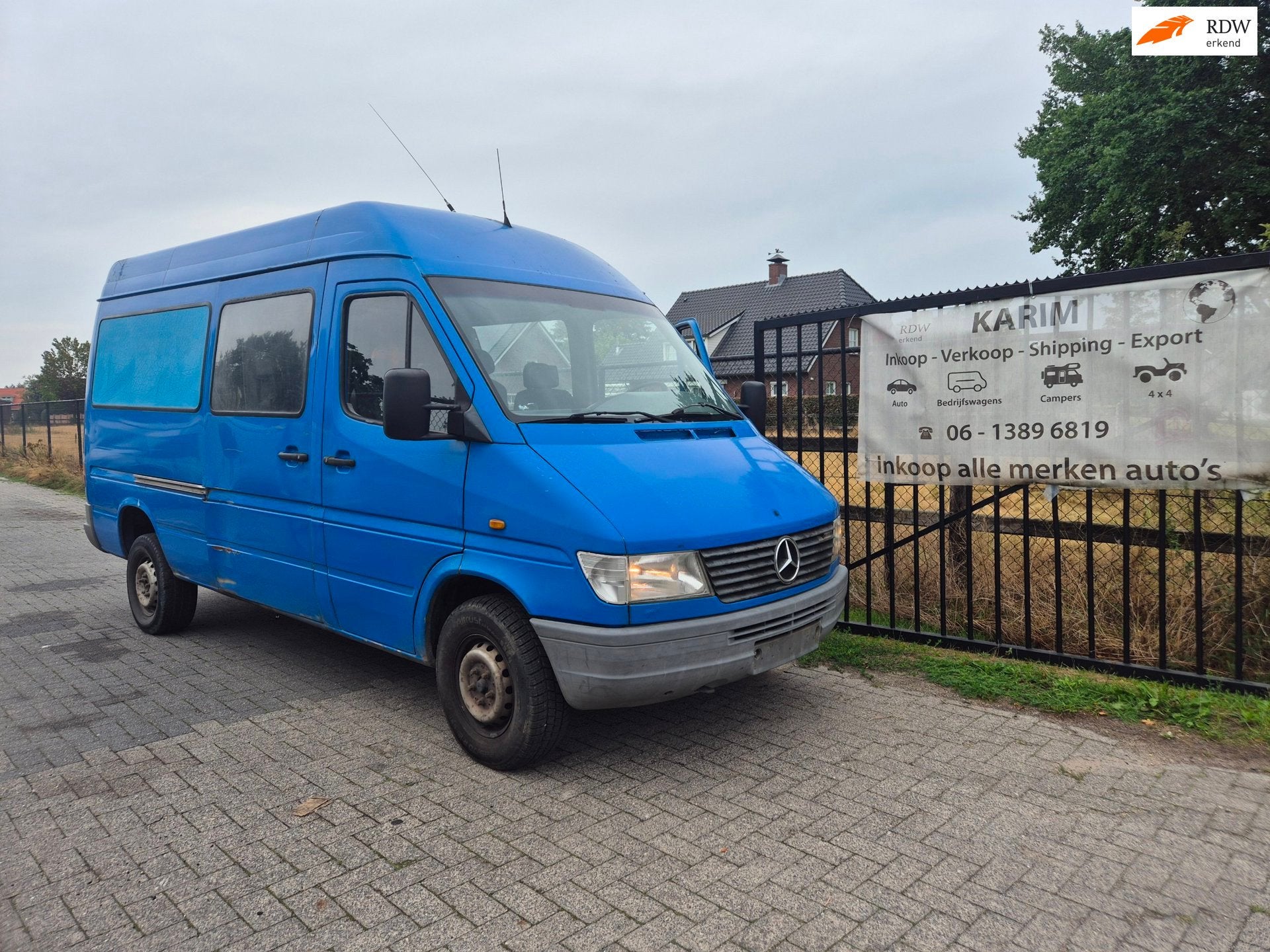 Mercedes-Benz Sprinter 2X 312D 312 MANUEEL CLEAN CAR WHATAPP, Achterwielaandrijving, Gebruikt, Overige brandstoffen, Bedrijf