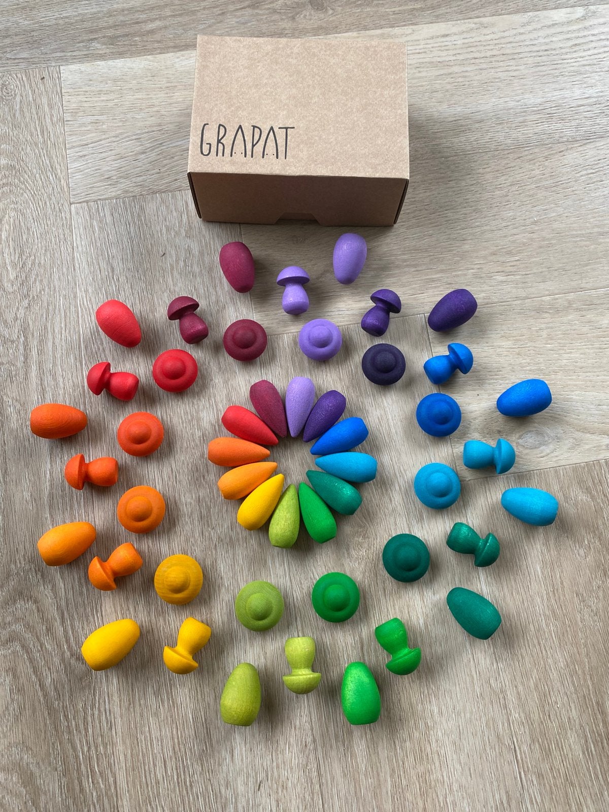 Grapat bloemen, ijspegels, paddenstoelen en eieren, Ophalen of Verzenden, Zo goed als nieuw, Overige typen