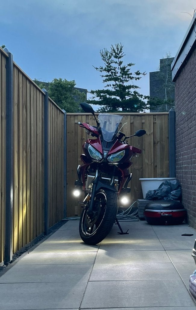 Yamaha Tracer 700 ABS 2017 Rood-Zwart, 2 cilinders, Occasion, Motorrijbewijs A, Particulier