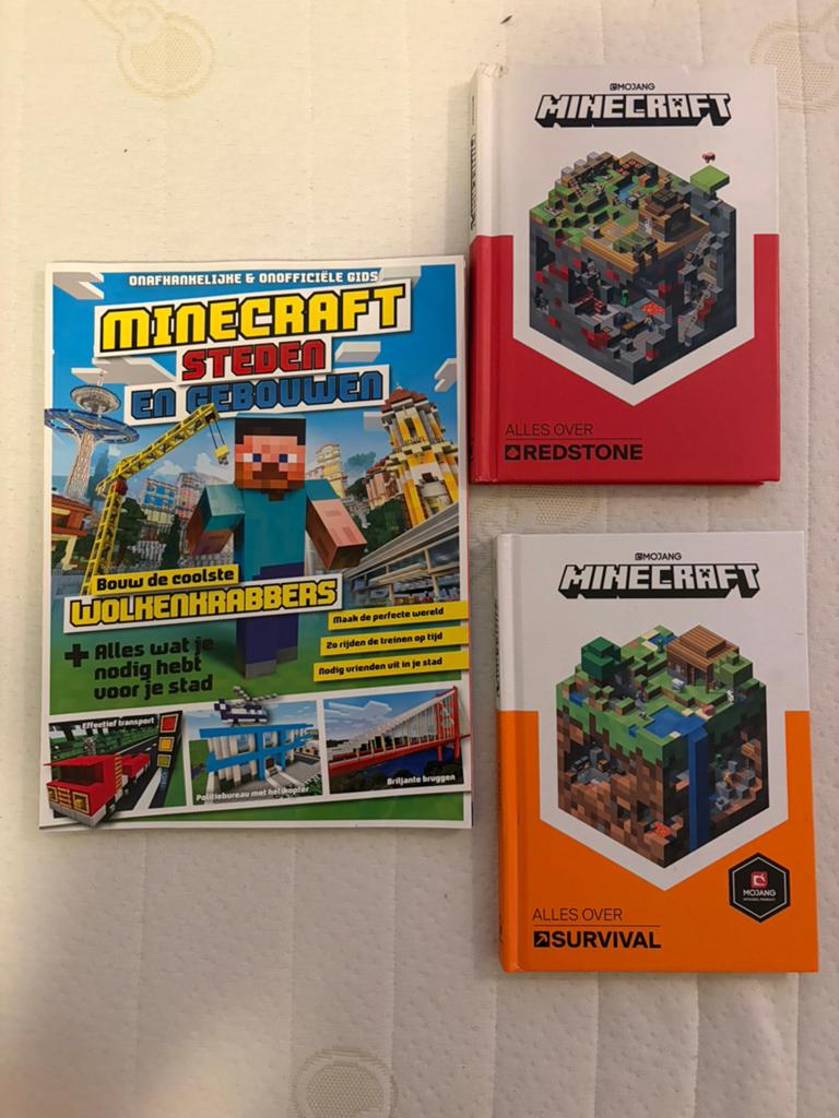 Minecraft boeken, Boeken, Ophalen, Zo goed als nieuw