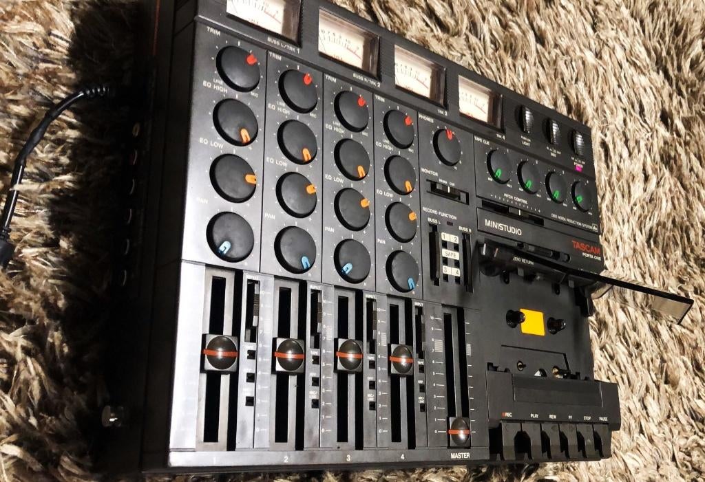 Tascam Ministudio Porta One 4-sporen analog/tape recorder, Ophalen, Audio