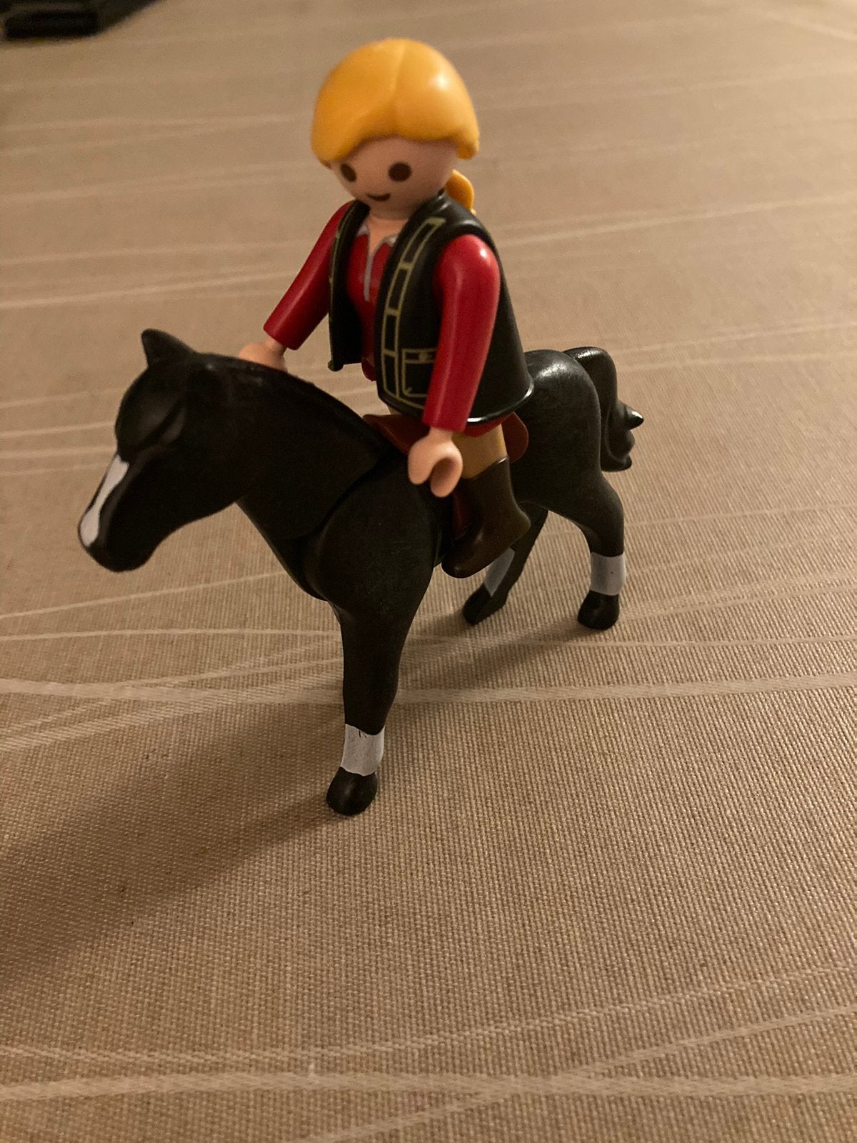 Playmobil ruiter te paard., Ophalen of Verzenden, Zo goed als nieuw