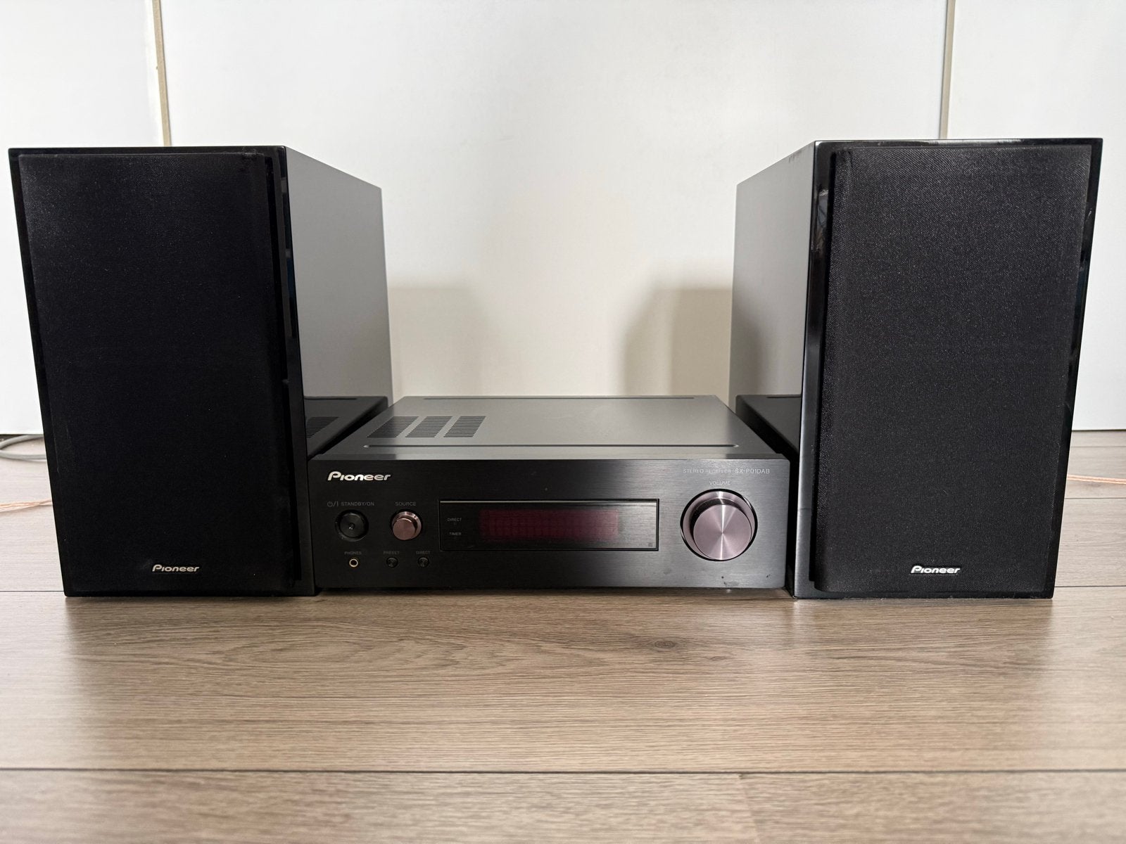 Pioneer Microset SX-P01DAB-K met S-P01-LR speakers, Ophalen, Gebruikt, Losse componenten, Pioneer