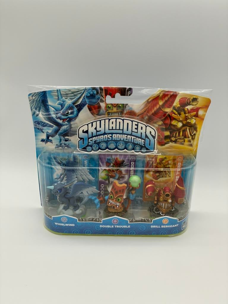 Skylanders Spyro’s Adventure Tripple Pack, Avontuur en Actie, W, 2 spelers, Ophalen of Verzenden