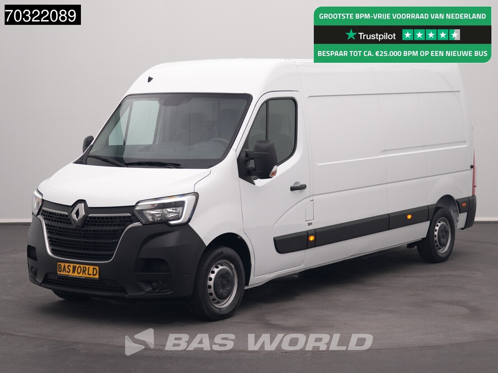 Renault Master 135PK L3H2 LED Airco Cruise Parkeersensoren v, Gebruikt, Euro 6, 4 cilinders, Renault