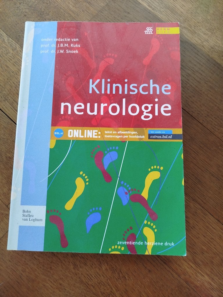 Klinische neurologie, Boeken, Ophalen of Verzenden, Beta, Zo goed als nieuw, HBO