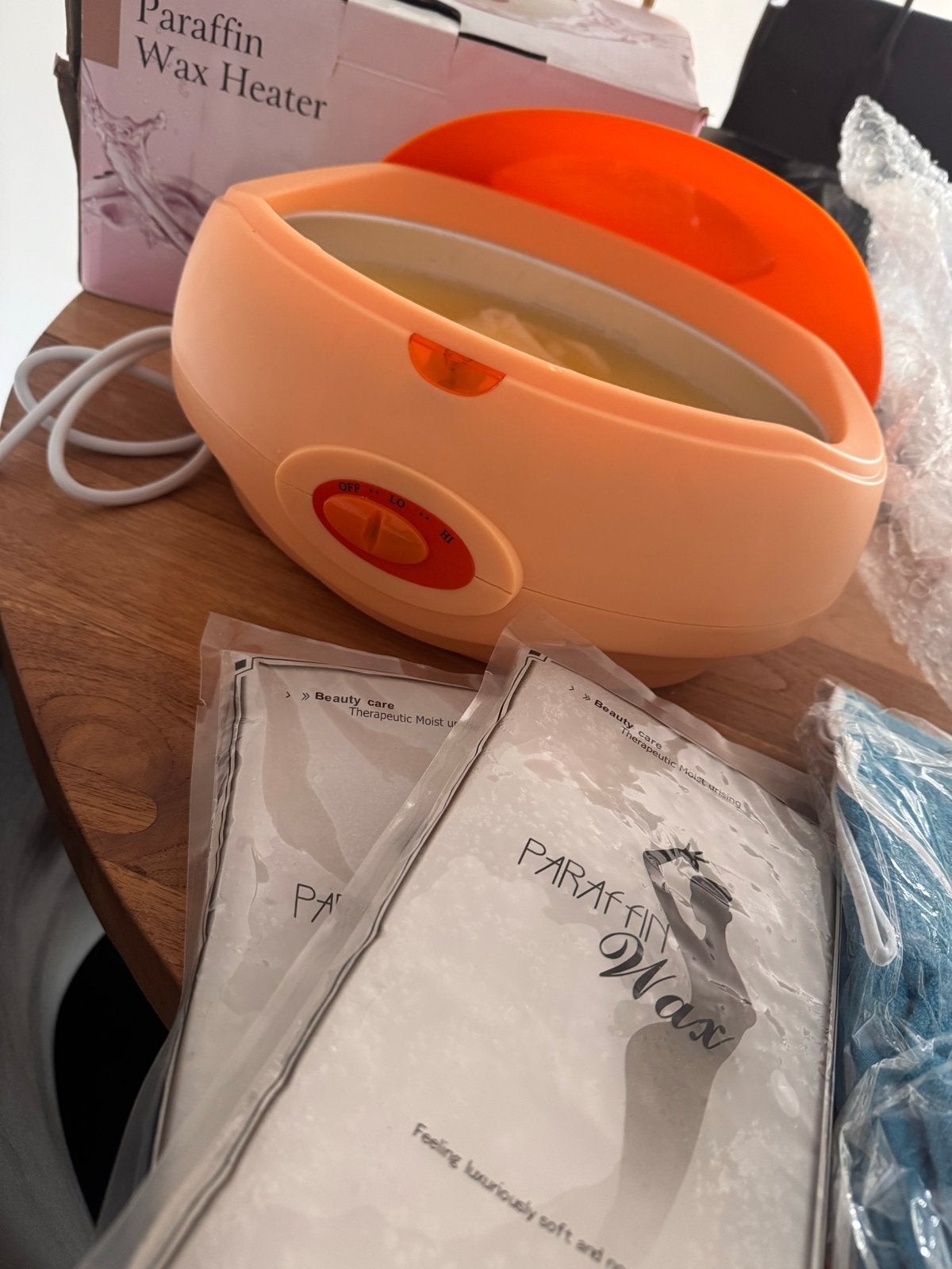 Paraffine Wax Heater - Voor zijdezachte handen en voeten, Ophalen, Gebruikt, Overige typen