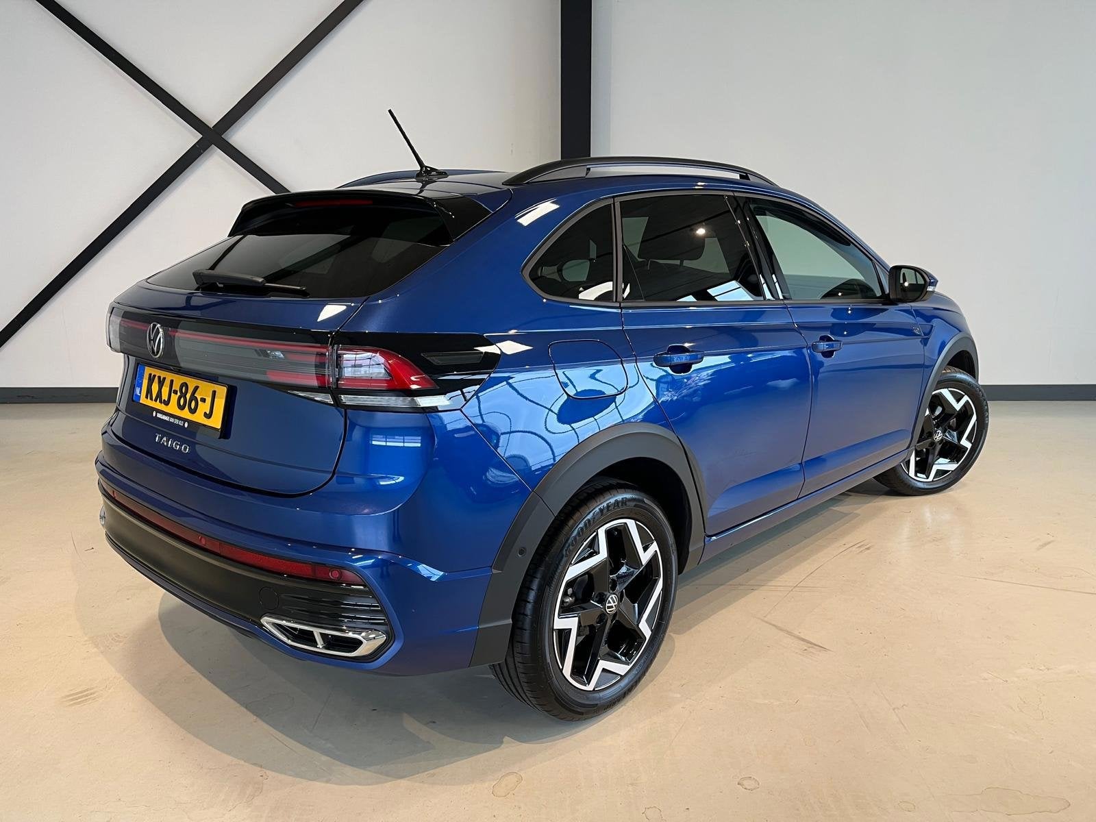 Volkswagen Taigo 1.5 TSI R-Line Edition |ACC|Apple Carplay|T, Dealer onderhouden, Stof, Zwart, 4 cilinders