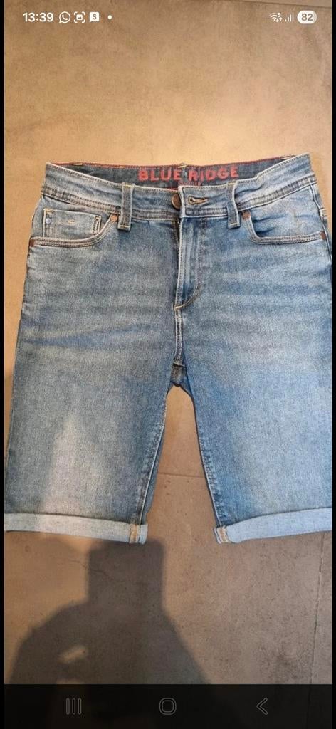 Korte broek jeans 158, Ophalen of Verzenden, Zo goed als nieuw, Jongen, Broek
