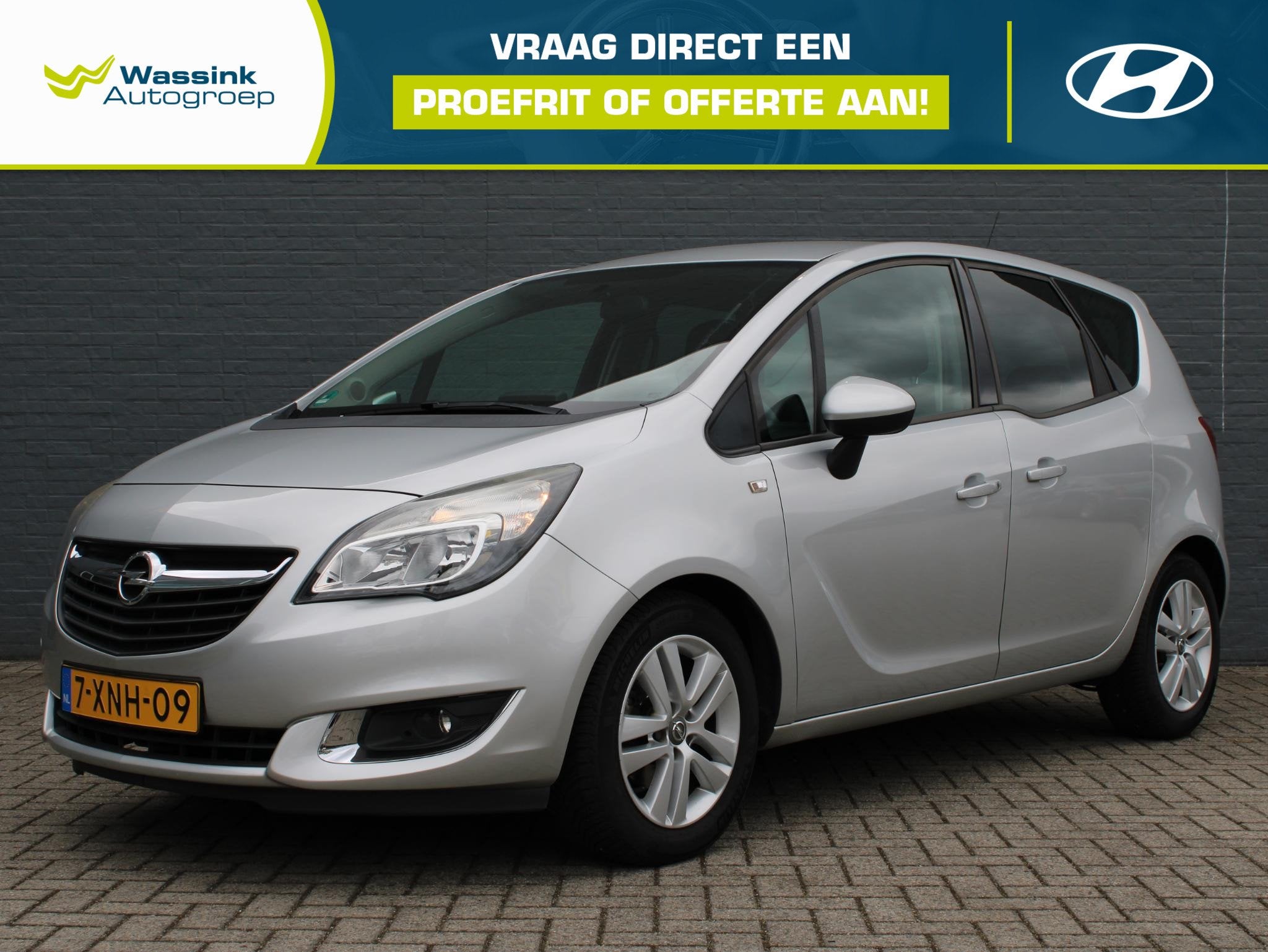 Opel Meriva 1.4 Turbo Design Edition | All Season Banden | D, Auto's, Voorwielaandrijving, Stof, Gebruikt, 4 cilinders