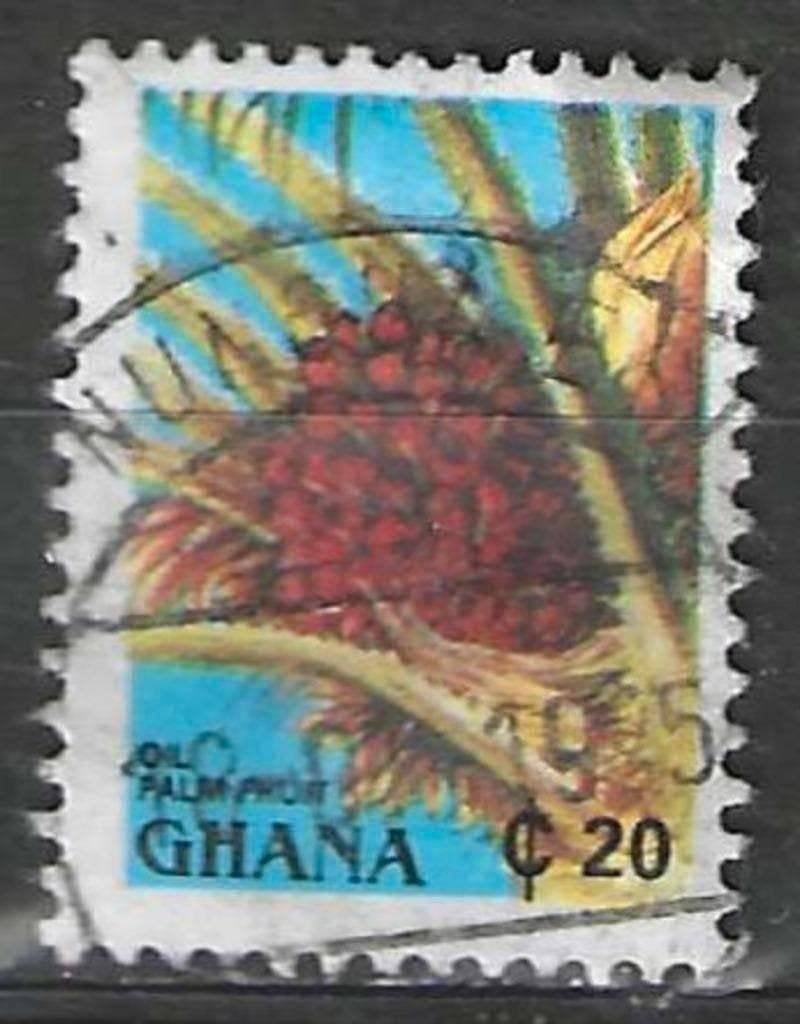 Ghana 1993 - Michel 1614A - Oil Palm Fruit (ST), Verzenden, Overige landen, Gestempeld