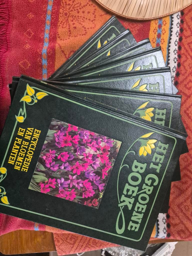 Het Groene Boek: Encyclopedie van Bloemen en Planten (set), Boeken, Encyclopedieën, Ophalen of Verzenden, Zo goed als nieuw, Bloemen en Planten