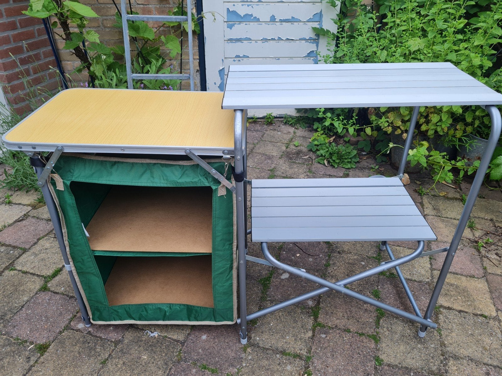 Campingkast/tafel inklapbaar, Ophalen, Gebruikt, Campingkast