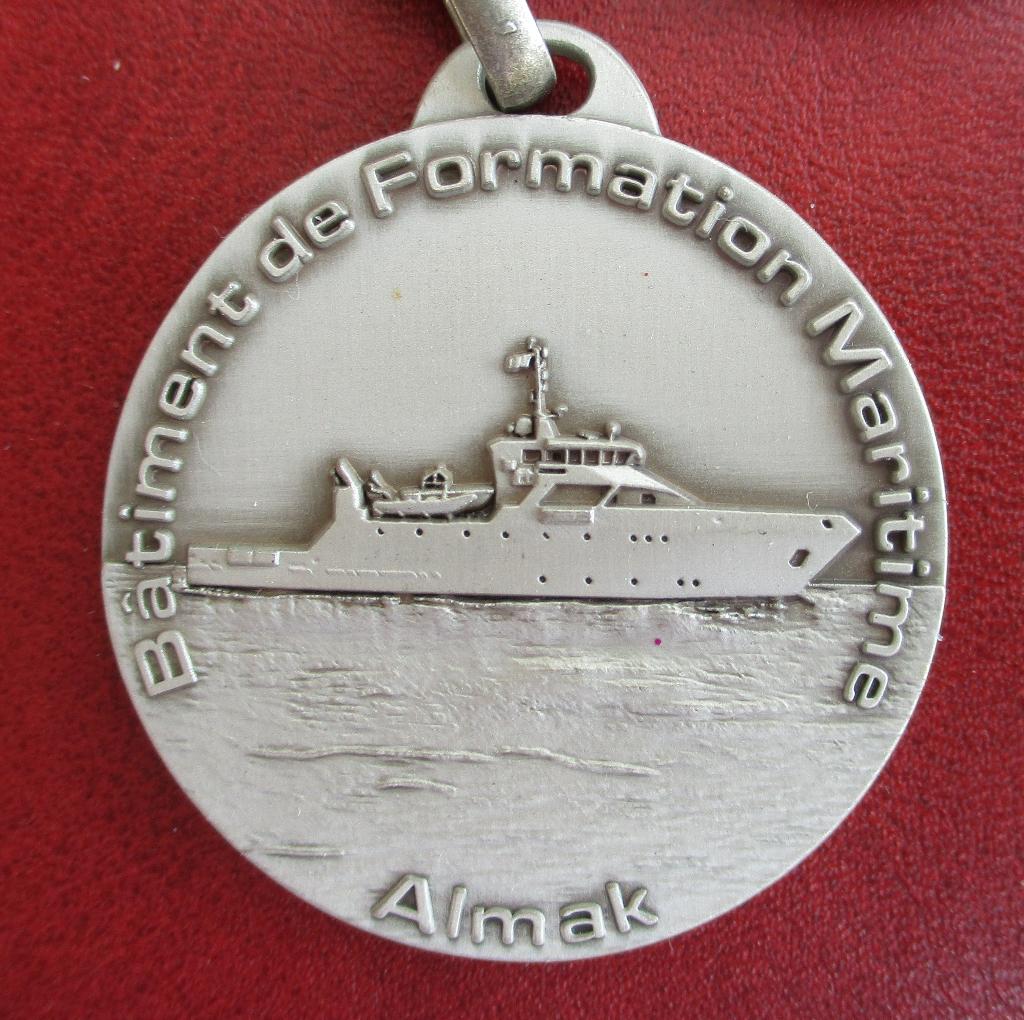 sleutelhanger Batiment de Formation Maritime Almak schip, Ophalen of Verzenden, Marine, Overige gebieden, Overige typen