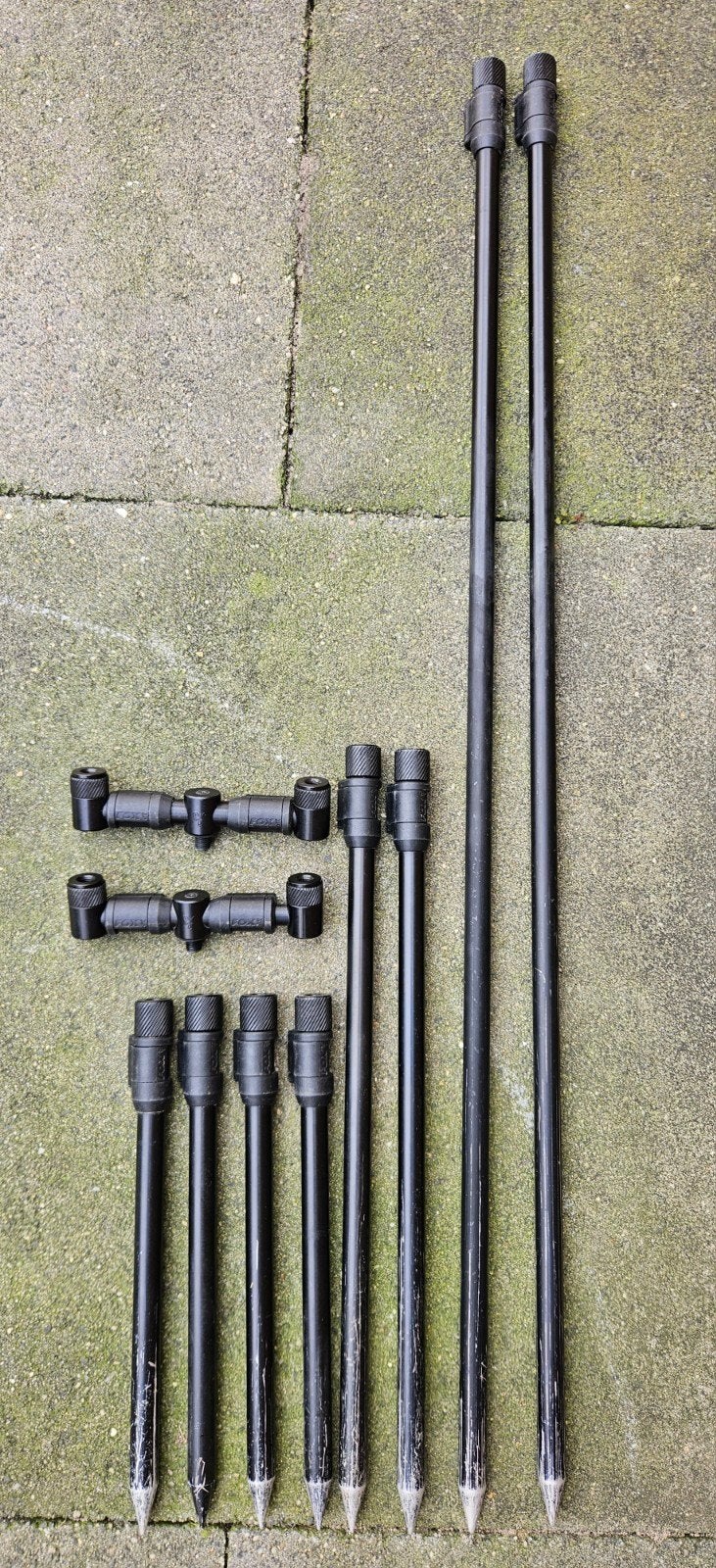 Fox Black Label Banksticks en Buzzerbar Set, Watersport en Boten, Hengelsport | Karpervissen, Ophalen of Verzenden, Zo goed als nieuw