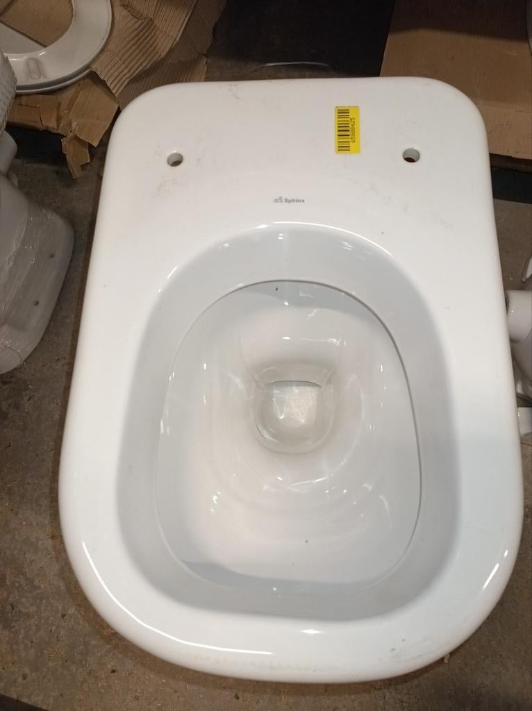 Toilet niet gebruikt staand, Ophalen, Toilet