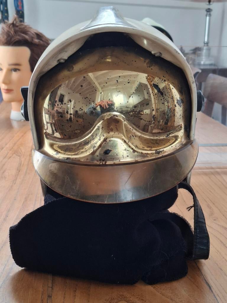 Brandweerhelm Gallet F1XF, Verzenden, Landmacht, Nederland