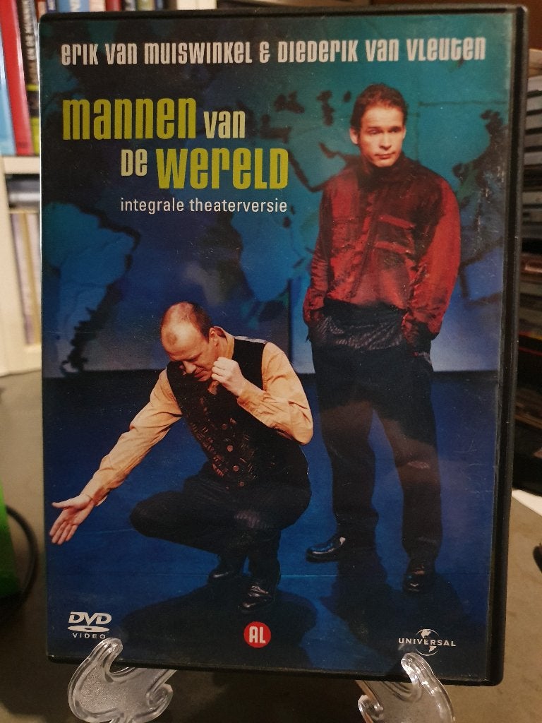 Van Muiswinkel en Van Vleuten - mannen van de wereld DVD, Alle leeftijden, Ophalen, Zo goed als nieuw, Stand-up of Theatershow