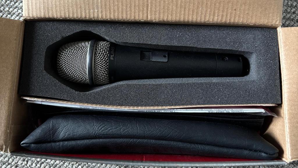 Electro-Voice PL84S Professionele Zangmicrofoon, Ophalen of Verzenden, Zo goed als nieuw, Zangmicrofoon
