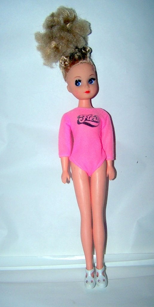 Prachtige originele Fleur in balletpakje. Nieuwstaat., Verzamelen, Poppen, Ophalen of Verzenden, Zo goed als nieuw, Fashion Doll