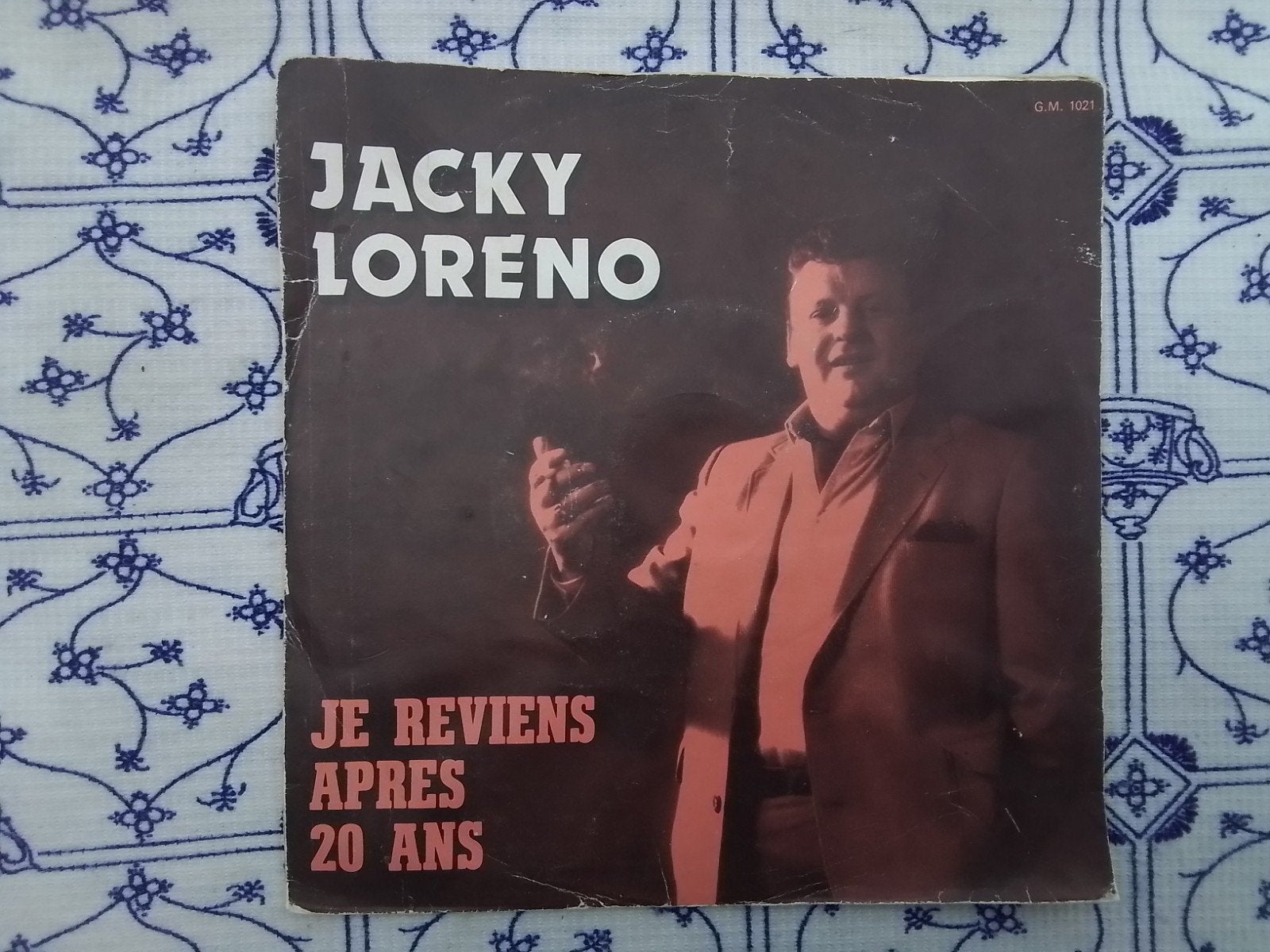 Jacky loreno         Je reviens apres 20 ans, Ophalen of Verzenden, Zo goed als nieuw, Pop, Single