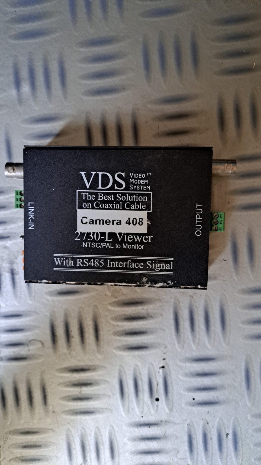 VDS Video Modem Systeem Camera 408 2730-L Viewer, Hobby en Vrije tijd, Elektronica-componenten, Ophalen of Verzenden, Gebruikt