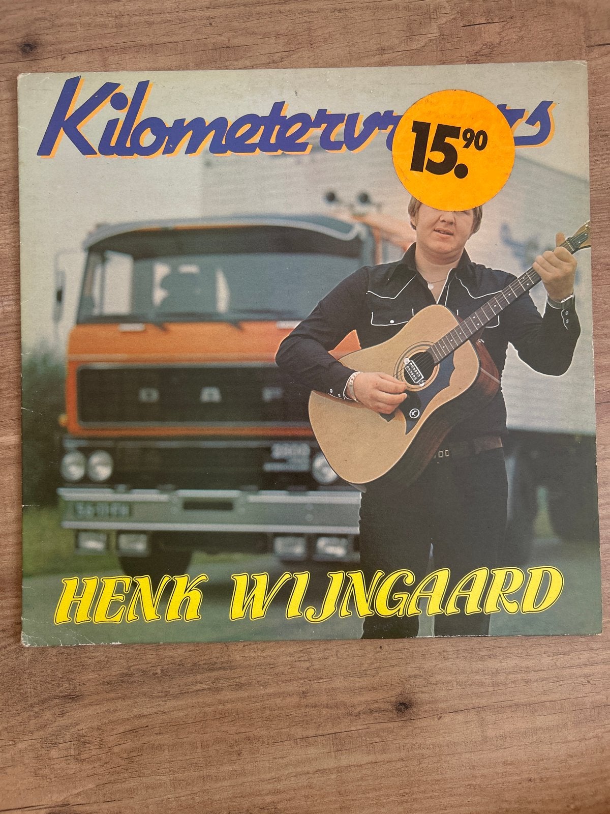 Henk Wijngaard - Kilometervreters LP (Pop, Levenslied), LP, Gebruikt, Ophalen of Verzenden, Levenslied of Smartlap