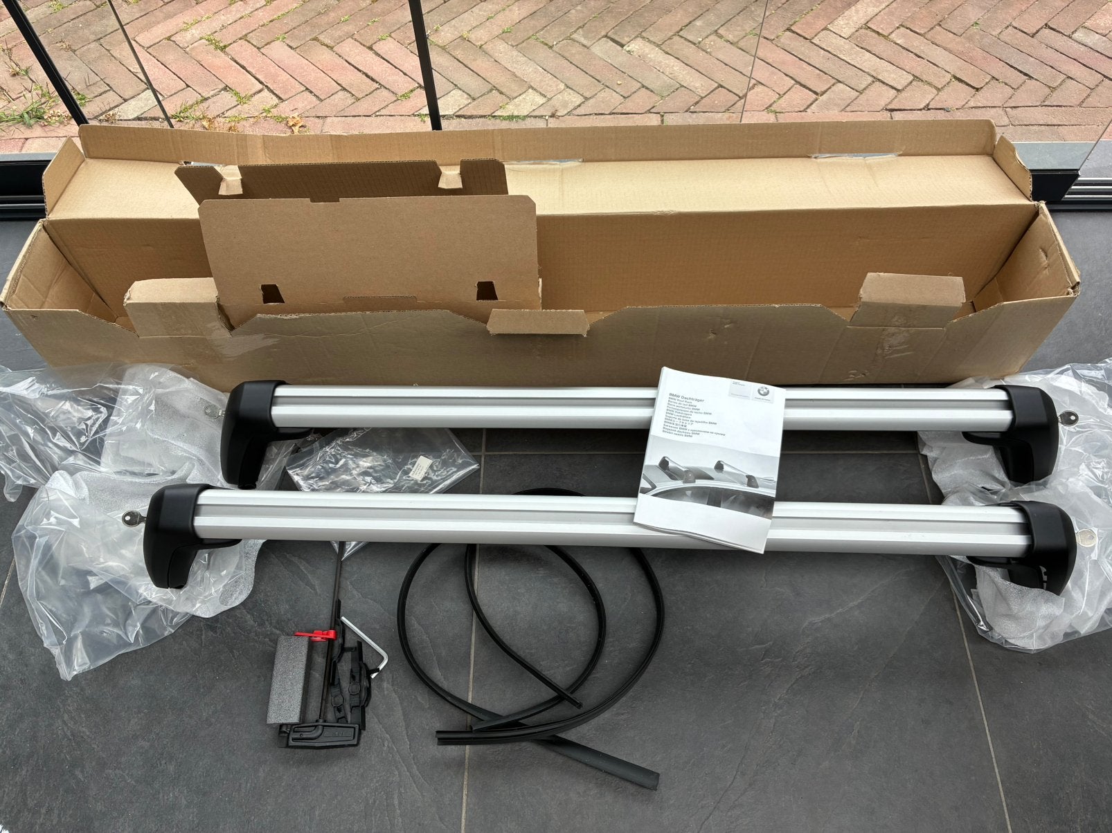 Originele BMW dakdragers, Auto diversen, Dakdragers, Ophalen of Verzenden