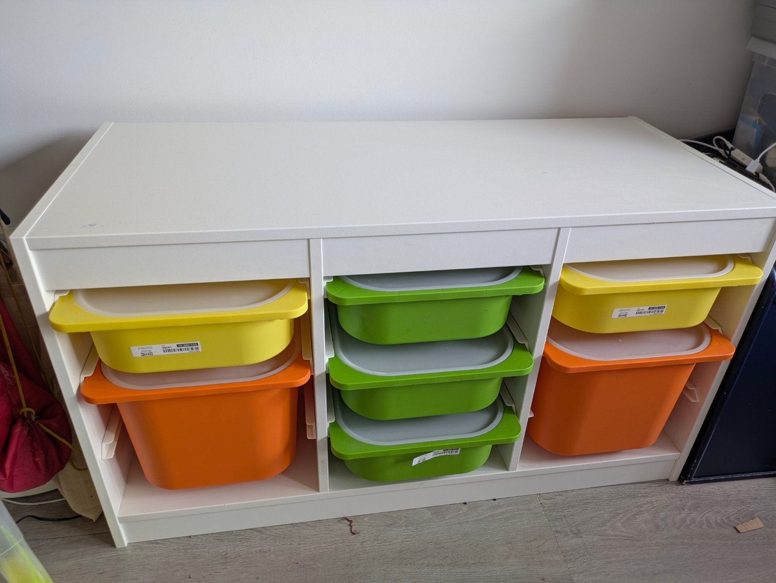 IKEA Trofast opbergmeubel met bakken, Gebruikt, Kast, 50 tot 70 cm, 100 cm of meer