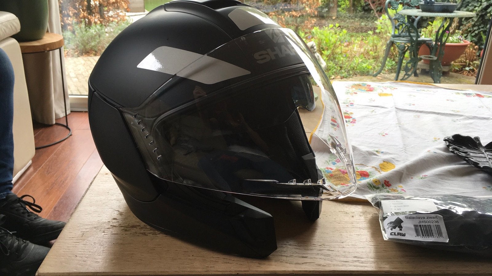 Shark Evo-One 2 Systeemhelm Mat Zwart Maat M, M, Systeemhelm, Heren, Shark